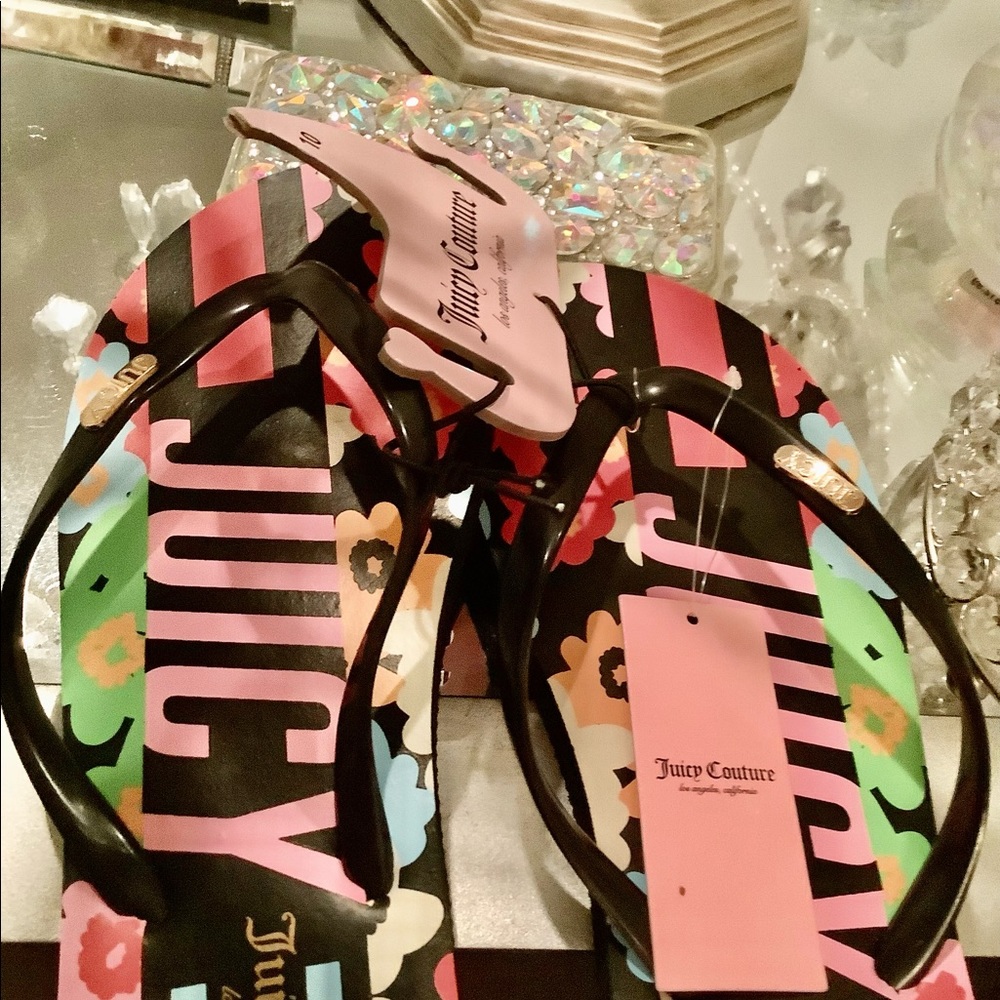 Pretty juicy couture sandals flip flops